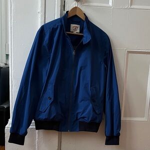 Brooks Brothers Royal Blue Bomber Jacket